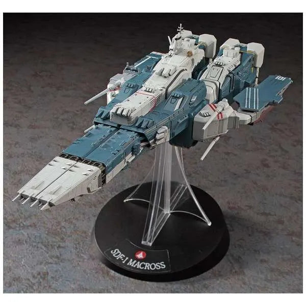 Macross - SDF-1 Macross - SDF-1 Macross w/Prometheus & Daedalus - 1/4000 (Hasegawa)ㅤ – Hasegawa – ActionFigureBrasil