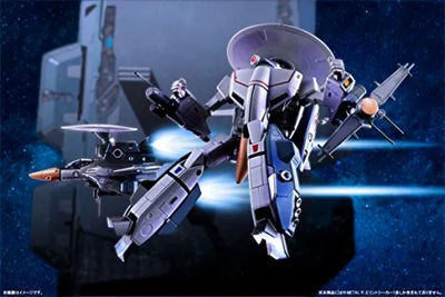 Macross - VE-1 Elint Seeker - HI-METAL R (Bandai)ㅤ – Bandai – ActionFigureBrasil — close