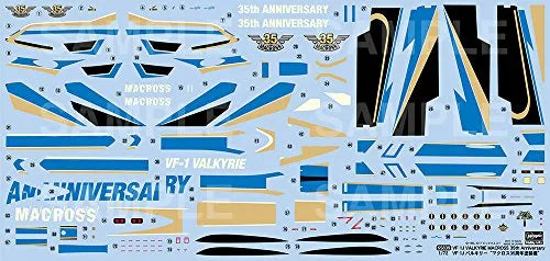 Macross - VF-1J Valkyrie - 1/72 - 35th Anniversary (Hasegawa)ㅤ – Hasegawa – ActionFigureBrasil