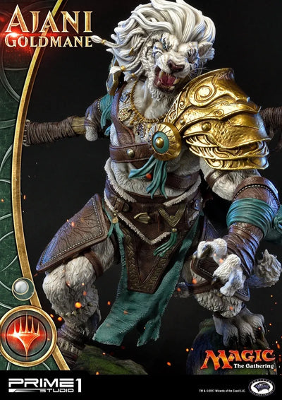 Magic: The Gathering - Ajani Goldmane - Premium Masterline PMMTG-02 (Prime 1 Studio)ㅤ – Prime 1 Studio – ActionFigureBrasil — close