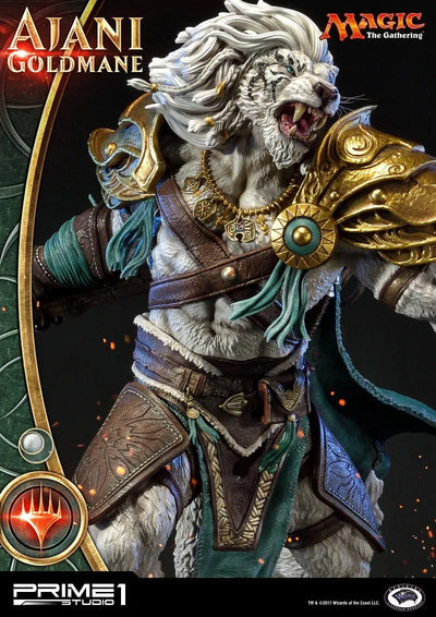 Magic: The Gathering - Ajani Goldmane - Premium Masterline PMMTG-02 (Prime 1 Studio)ㅤ – Prime 1 Studio – ActionFigureBrasil — embalagem