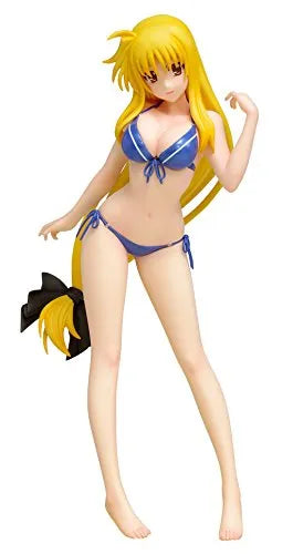 Mahou Shoujo Lyrical Nanoha StrikerS - Fate T. Harlaown - Beach Queens - 1/10 - Swimsuit ver., Ver.2 (Wave)ㅤ – Wave – ActionFigureBrasil
