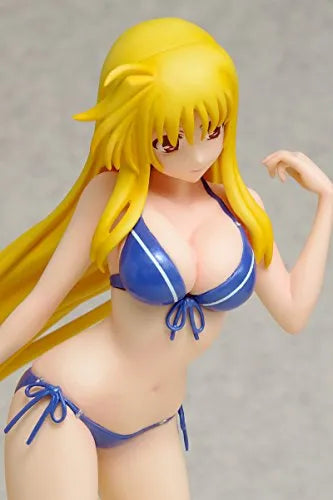 Mahou Shoujo Lyrical Nanoha StrikerS - Fate T. Harlaown - Beach Queens - 1/10 - Swimsuit ver., Ver.2 (Wave)ㅤ – Wave – ActionFigureBrasil — ambientada