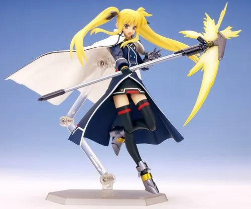 Mahou Shoujo Lyrical Nanoha StrikerS - Fate T. Harlaown - Figma #009 - Barrier Jacket Ver. (Max Factory)ㅤ – Max Factory – ActionFigureBrasil