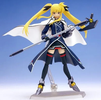 Mahou Shoujo Lyrical Nanoha StrikerS - Fate T. Harlaown - Figma #009 - Barrier Jacket Ver. (Max Factory)ㅤ – Max Factory – ActionFigureBrasil — detalhe do produto