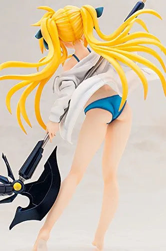 Mahou Shoujo Lyrical Nanoha The Movie 2nd A's - Fate Testarossa - 1/8 - Swimsuit Parka Style (Aquamarine)ㅤ – Aquamarine – ActionFigureBrasil