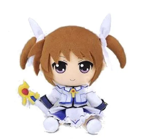 Mahou Shoujo Lyrical Nanoha The Movie 2nd A's - Takamachi Nanoha - Mahou Shoujo Lyrical Nanoha The Movie 2nd A's Plush Series #01 (Gift)ㅤ – Gift – ActionFigureBrasil