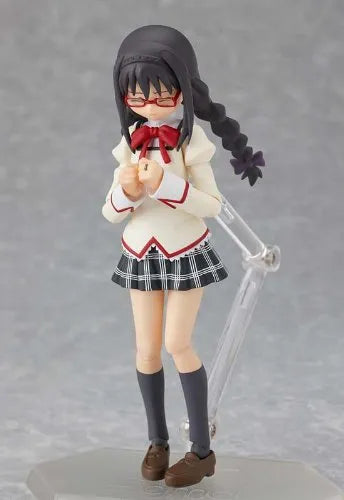Mahou Shoujo Madoka★Magica - Akemi Homura - Figma #EX-009 - School Uniform ver.ㅤ – Max Factory – ActionFigureBrasil — embalagem