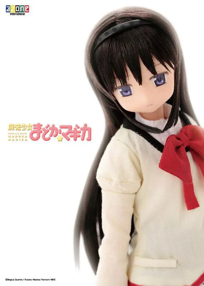 Mahou Shoujo Madoka★Magica - Akemi Homura - Kyuubey - PureNeemo - PureNeemo Characters - 1/6 - School Uniform ver. - 050 (Azone)ㅤ – Azone International – ActionFigureBrasil — close