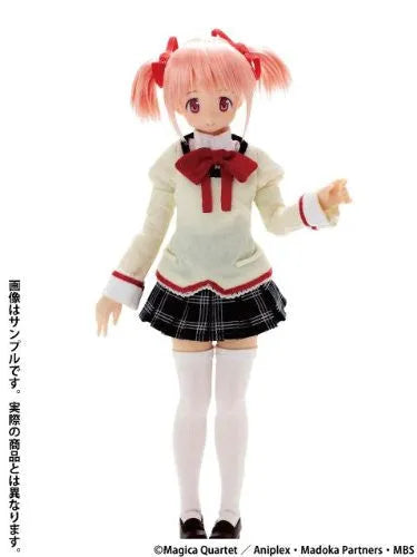 Mahou Shoujo Madoka★Magica - Kaname Madoka - Kyuubey - PureNeemo - PureNeemo Characters - 1/6 - School Uniform ver. - 049 (Azone)ㅤ – Azone International – ActionFigureBrasil