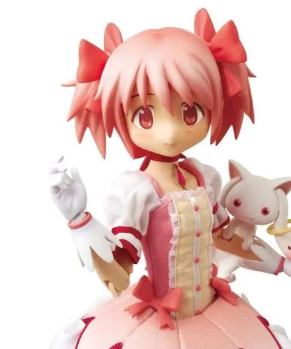 Mahou Shoujo Madoka★Magica - Kaname Madoka - Kyuubey - Real Action Heroes #590 - Real Action Heroes MGM - 1/6 (Good Smile Company, Max Factory, Medicom Toy)ㅤ – Good Smile Company – ActionFigureBrasil