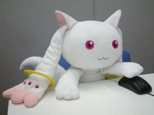 Mahou Shoujo Madoka★Magica - Kyuubey - Dakimakura (Aniplex Cube)ㅤ – Cube – ActionFigureBrasil