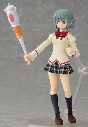 Mahou Shoujo Madoka★Magica - Miki Sayaka - Figma #171 - School Uniform Ver. (Max Factory)ㅤ – Max Factory – ActionFigureBrasil