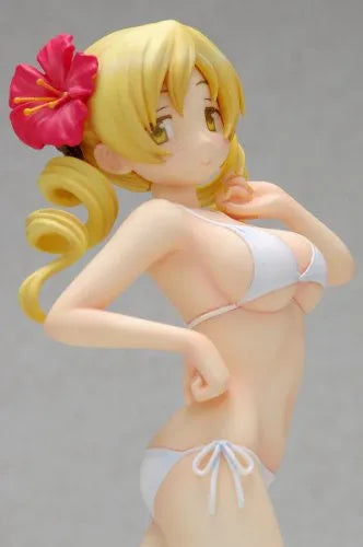 Mahou Shoujo Madoka★Magica - Tomoe Mami - Beach Queens - 1/10 (Wave)ㅤ – Wave – ActionFigureBrasil — com base expositora