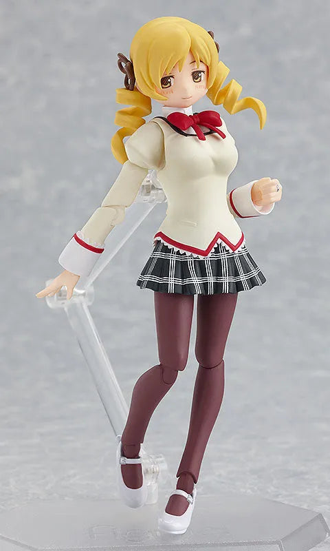 Mahou Shoujo Madoka★Magica - Tomoe Mami - Figma #166 - School Uniform ver. (Max Factory)ㅤ – Max Factory – ActionFigureBrasil