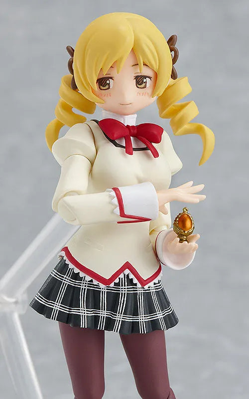 Mahou Shoujo Madoka★Magica - Tomoe Mami - Figma #166 - School Uniform ver. (Max Factory)ㅤ – Max Factory – ActionFigureBrasil