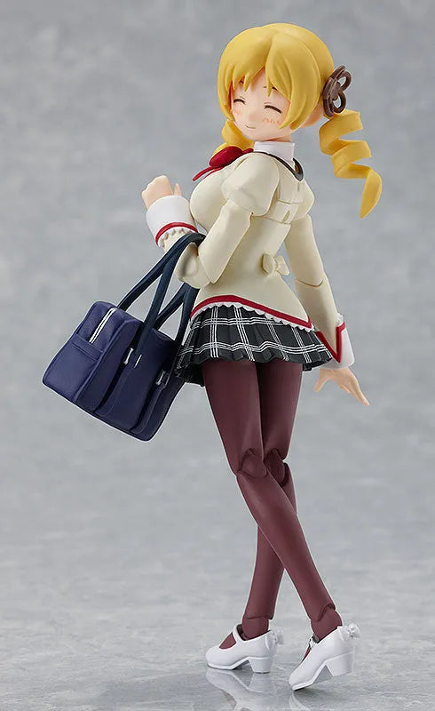 Mahou Shoujo Madoka★Magica - Tomoe Mami - Figma #166 - School Uniform ver. (Max Factory)ㅤ – Max Factory – ActionFigureBrasil