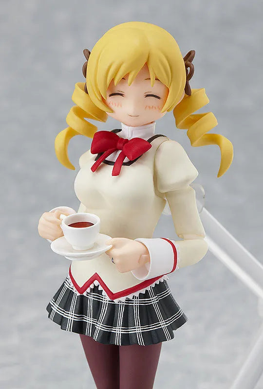 Mahou Shoujo Madoka★Magica - Tomoe Mami - Figma #166 - School Uniform ver. (Max Factory)ㅤ – Max Factory – ActionFigureBrasil