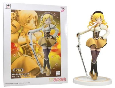 Mahou Shoujo Madoka★Magica - Tomoe Mami - SQㅤ – Banpresto – ActionFigureBrasil — ângulo diferente