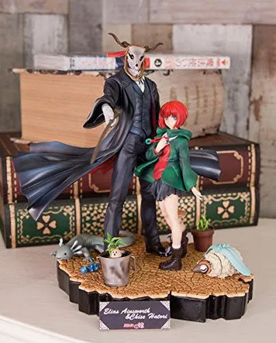 Mahou Tsukai no Yome - Aetoniki - Elias Ainsworth - Hatori Chise - Mandrake - Watamushi - Mag Premium Vignette Series #01 (Genei)ㅤ – Genei – ActionFigureBrasil — ângulo diferente