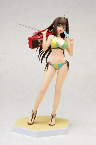 Mahou Tsukai no Yoru - Aozaki Aoko - Beach Queens - 1/10 - Swimsuit ver., Rurihime Original ver. (Wave)ㅤ – Wave – ActionFigureBrasil — ângulo diferente