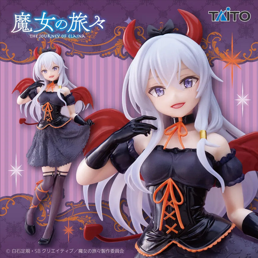 Majo no Tabitabi - Elaina - Coreful Figure - Little Devil ver. (Taito)ㅤ – Taito – ActionFigureBrasil