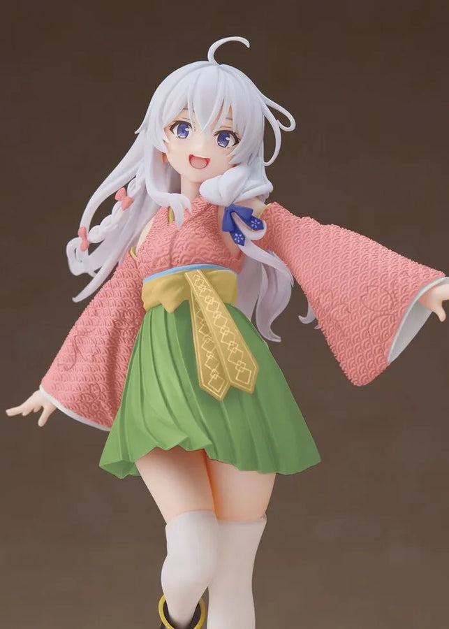 Majo no Tabitabi - Elaina - Coreful Figure - Sakura Kimono Ver., Renewal (Taito)ㅤ – Taito – ActionFigureBrasil