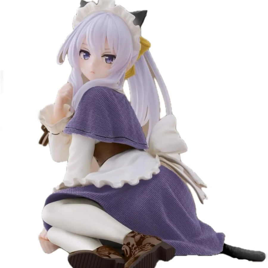 Majo no Tabitabi - Elaina - Desktop Cute - Nekomimi Maid ver., Renewal (Taito)ㅤ – Taito – ActionFigureBrasil