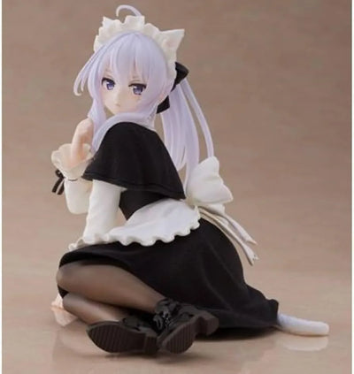 Majo no Tabitabi - Elaina - Desktop Cute - Nekomimi Maid ver. (Taito)ㅤ – Taito – ActionFigureBrasil — detalhe do produto
