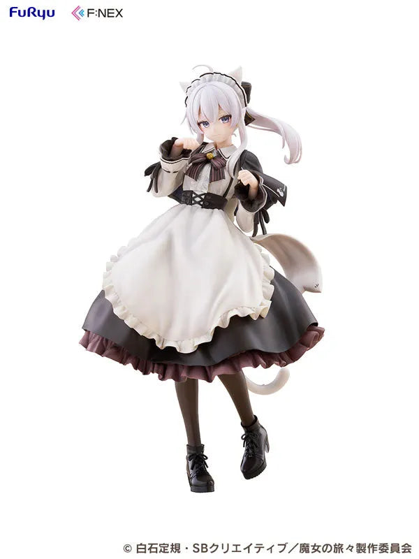 Majo no Tabitabi - Elaina - F:Nex - 1/7 - Cat Ear Cafe Ver. (FuRyu)ㅤ – FuRyu – ActionFigureBrasil
