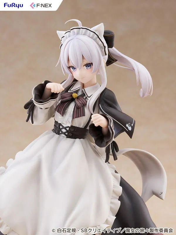 Majo no Tabitabi - Elaina - F:Nex - 1/7 - Cat Ear Cafe Ver. (FuRyu)ㅤ – FuRyu – ActionFigureBrasil