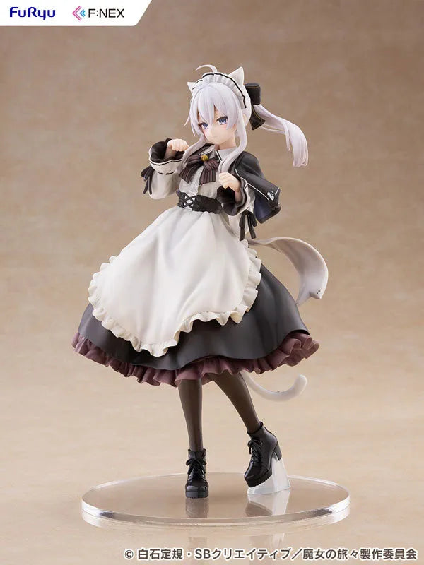 Majo no Tabitabi - Elaina - F:Nex - 1/7 - Cat Ear Cafe Ver. (FuRyu)ㅤ – FuRyu – ActionFigureBrasil