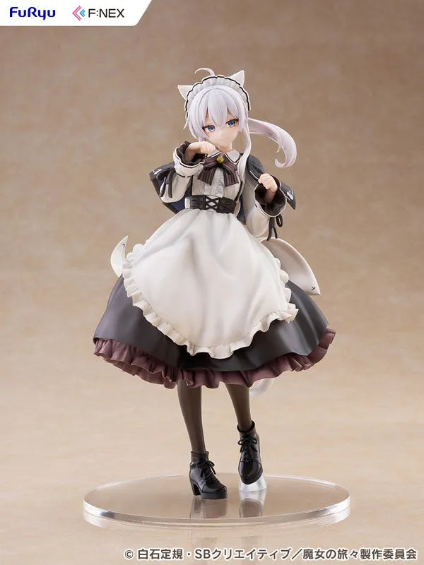 Majo no Tabitabi - Elaina - F:Nex - 1/7 - Cat Ear Cafe Ver. (FuRyu)ㅤ – FuRyu – ActionFigureBrasil