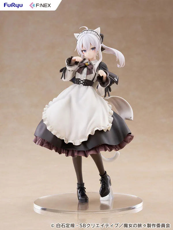 Majo no Tabitabi - Elaina - F:Nex - 1/7 - Cat Ear Cafe Ver. (FuRyu)ㅤ – FuRyu – ActionFigureBrasil