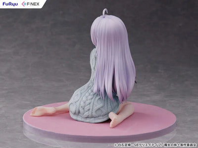 Majo no Tabitabi - Elaina - F:Nex - 1/7 - Knit ver., Repaint Blue (FuRyu)ㅤ – FuRyu – ActionFigureBrasil — acessórios