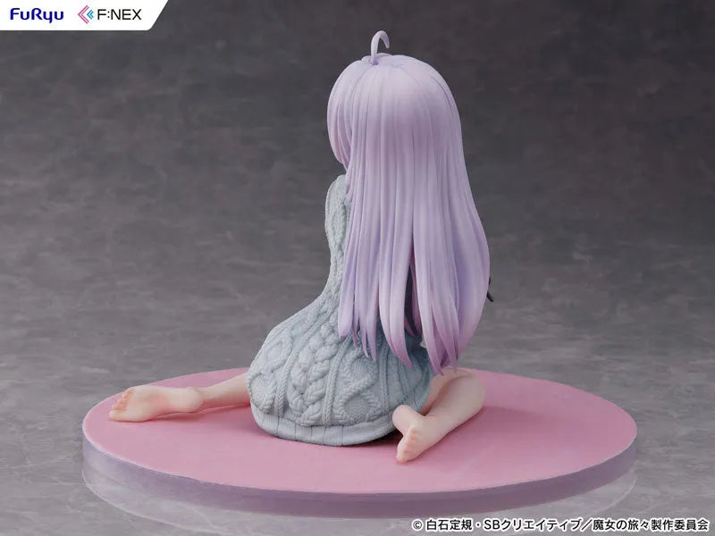 Majo no Tabitabi - Elaina - F:Nex - 1/7 - Knit ver., Repaint Blue (FuRyu)ㅤ – FuRyu – ActionFigureBrasil
