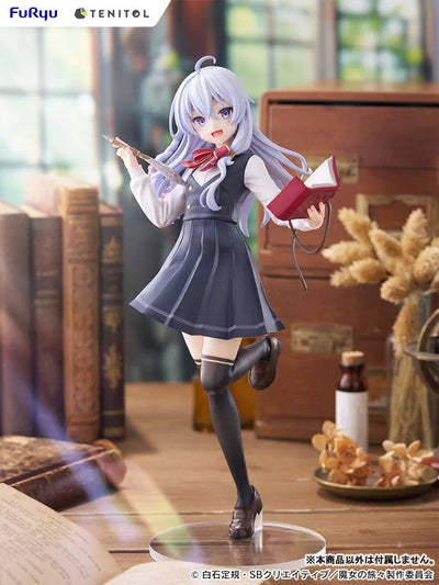 Majo no Tabitabi - Elaina - Tenitol - Tenitol Tall - Uniform Ver. (FuRyu)ㅤ – FuRyu – ActionFigureBrasil — ângulo diferente