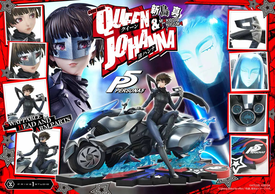 Makoto Niijima Queen & Johanna (Bonus Version) Persona 5 – Prime1Studio – ActionFigure Brasil