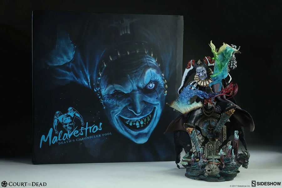 Malavestros Deaths Chronicler Fool - LIMITED EDITION: 750 – Sideshow Collectibles – ActionFigure Brasil