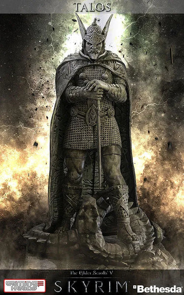 [Mamegyorai Limited Distribution] The Elder Scrolls V: Skyrim - Shrine of Talos 1/6 Statueㅤ – Gaming Heads – ActionFigureBrasil