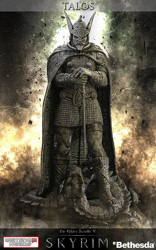[Mamegyorai Limited Distribution] The Elder Scrolls V: Skyrim - Shrine of Talos 1/6 Statueㅤ – Gaming Heads – ActionFigureBrasil