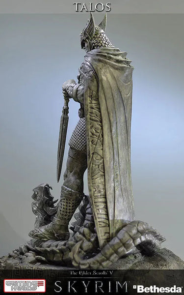 [Mamegyorai Limited Distribution] The Elder Scrolls V: Skyrim - Shrine of Talos 1/6 Statueㅤ – Gaming Heads – ActionFigureBrasil — embalagem