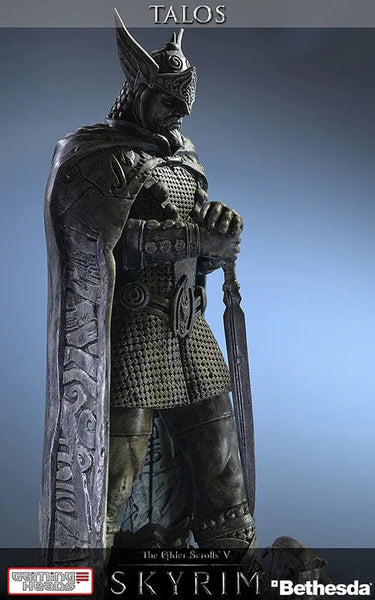 [Mamegyorai Limited Distribution] The Elder Scrolls V: Skyrim - Shrine of Talos 1/6 Statueㅤ – Gaming Heads – ActionFigureBrasil — ângulo diferente