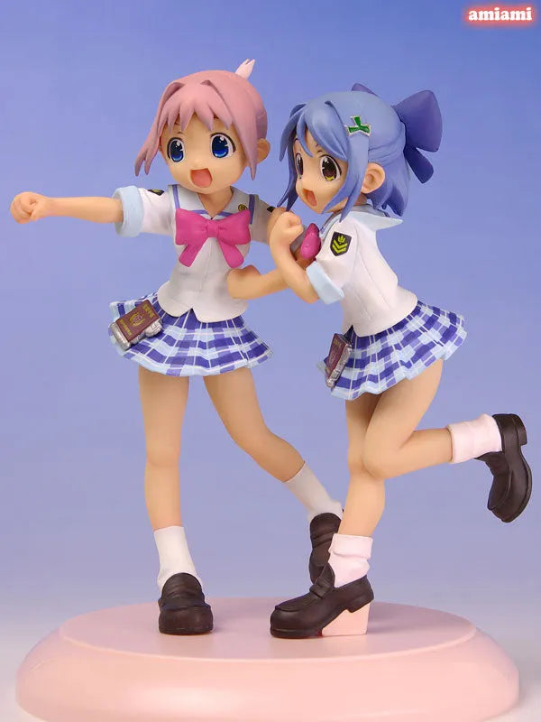 Manabi Straight! - Manami Amamiya & Mika Inamori White School Swimsuit Ver.ㅤ – Puella Magi Madoka Magica – ActionFigureBrasil