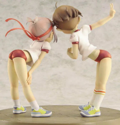 Manabi Straight! - Manami Amamiya & Mutsuki Uehara Red Bloomers Ver.ㅤ – Solid Works – ActionFigureBrasil — ângulo diferente