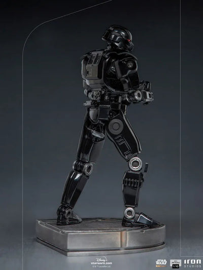 Mandalorian Iron Studios Statue Battle Diorama Series Dark Trooperㅤ – Iron Studios – ActionFigureBrasil — embalagem