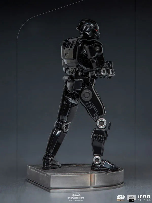 Mandalorian Iron Studios Statue Battle Diorama Series Dark Trooperㅤ – Iron Studios – ActionFigureBrasil