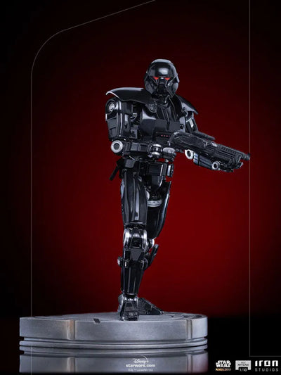 Mandalorian Iron Studios Statue Battle Diorama Series Dark Trooperㅤ – Iron Studios – ActionFigureBrasil — detalhe do produto