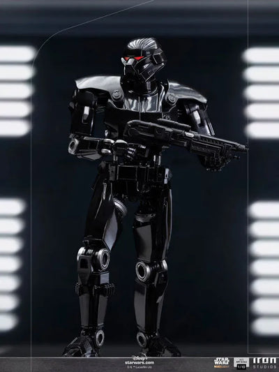 Mandalorian Iron Studios Statue Battle Diorama Series Dark Trooperㅤ – Iron Studios – ActionFigureBrasil — close