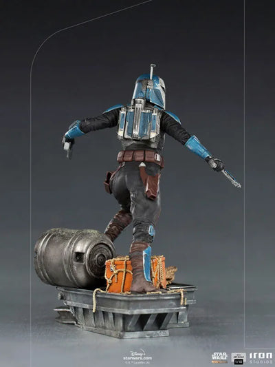 Mandalorian Statue "Battle Diorama Series" 1/10 Bo-Katan Kryzeㅤ – Iron Studios – ActionFigureBrasil — embalagem